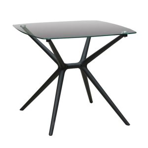 Metal and glass table BF-T017