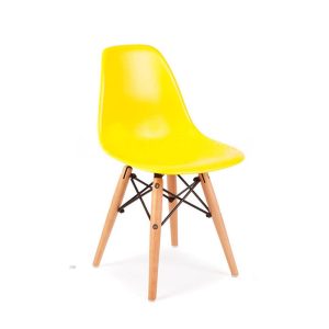 Wooden legs and plastic seat BF100B