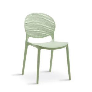 New Nordic style outdoor/indoor chairs in red, green, and yellow (BF7097)